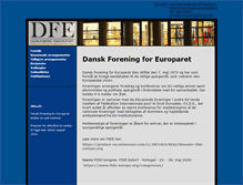 Tablet Screenshot of europaret.dk